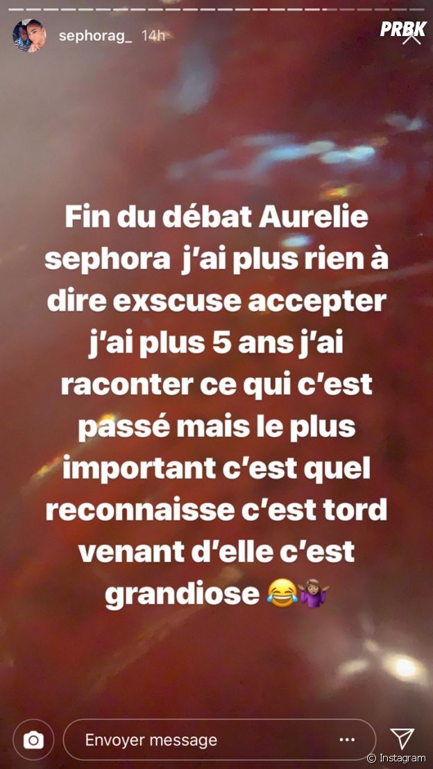 Sephora (Les Anges 11) s'exprime après son clash avec Aurélie Dotremont