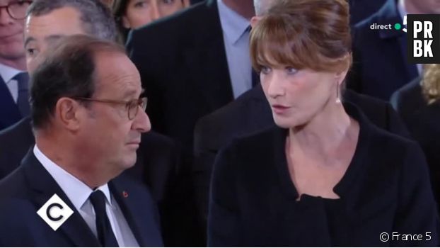 François Hollande dévoile ce qu&#039;il a dit à Carla Bruni... et vous allez être déçus