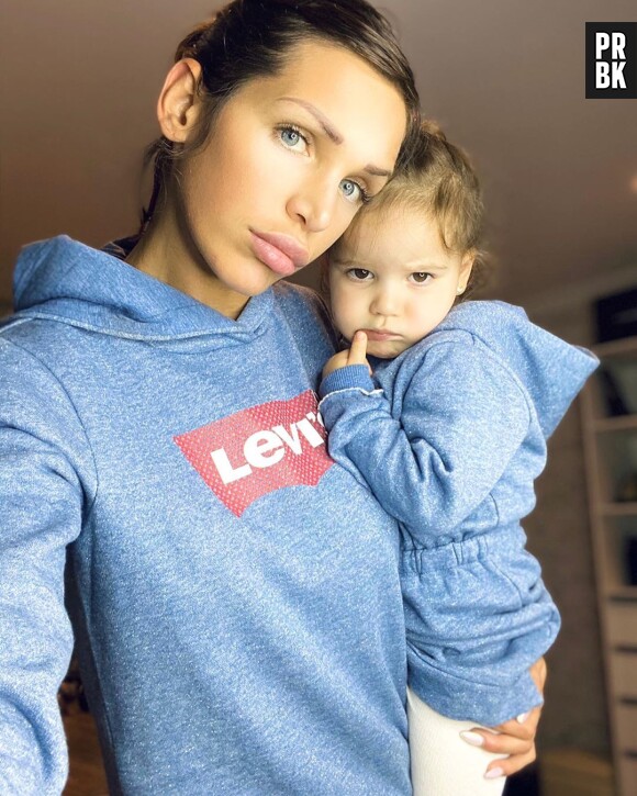 Julia Paredes avec sa fille Luna