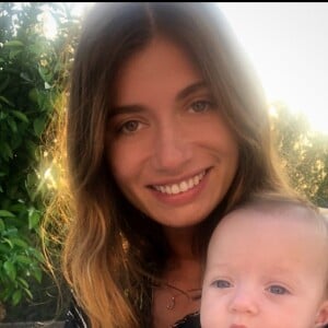 Laurie Marquet avec sa fille Jackie