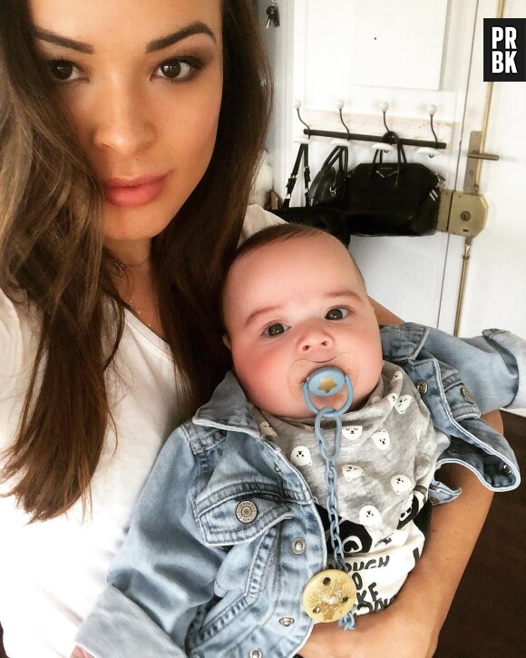 Tara Damiano (Secret Story 7) avec son fils Mayron