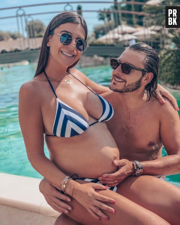 Martika Caringella enceinte de son chéri Umberto