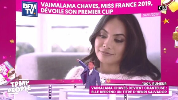 Vaimalama Chaves annonce un album de musique, Matthieu Delormeau défonce ce choix