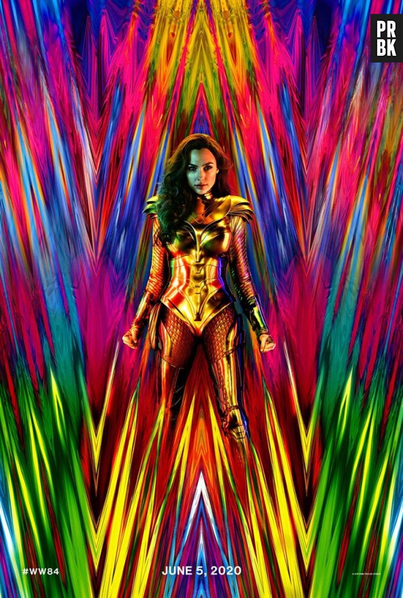 L'affiche de Wonder Woman 1984 avec Gal Gadot