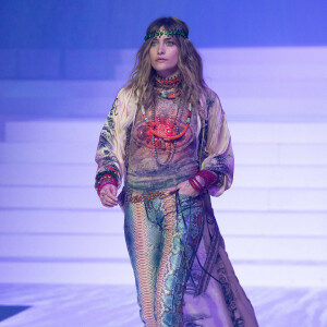 Paris Jackson lors du dernier défilé Haute-Couture de Jean-Paul Gaultier à la Paris Fashion Week