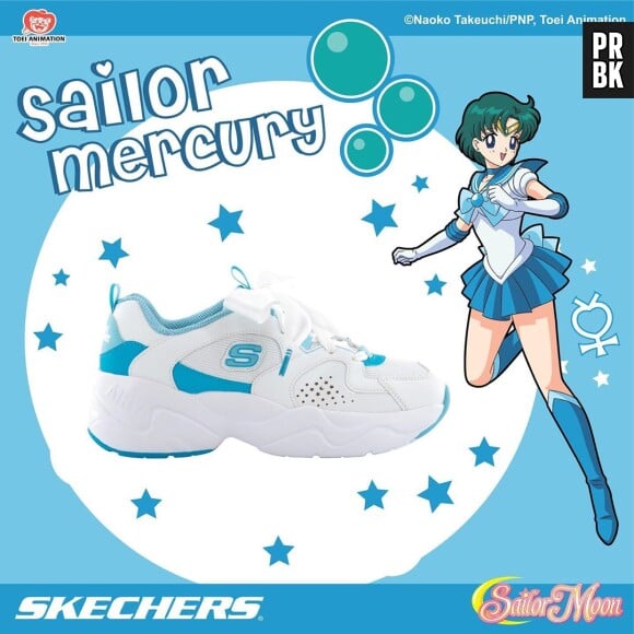 Skechers x Sailor Moon : découvrez les sneakers D'Lites aux couleurs des personnages du célèbre manga