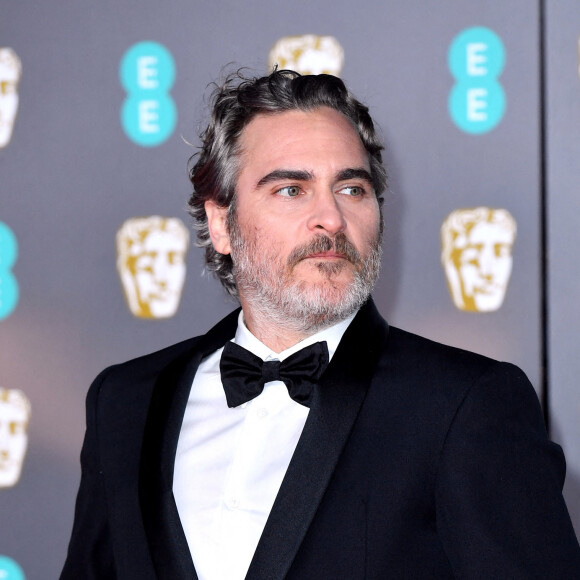 Joaquin Phoenix aux BAFTA 2020 le dimanche 2 février à Londres