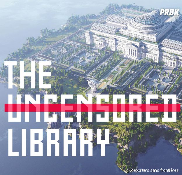 Contre la censure, Reporters sans frontières ouvre une bibliothèque libre et virtuelle sur Minecraft