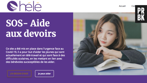 SOS Hélé, la plateforme qui veut aider les jeunes en difficulté scolaire