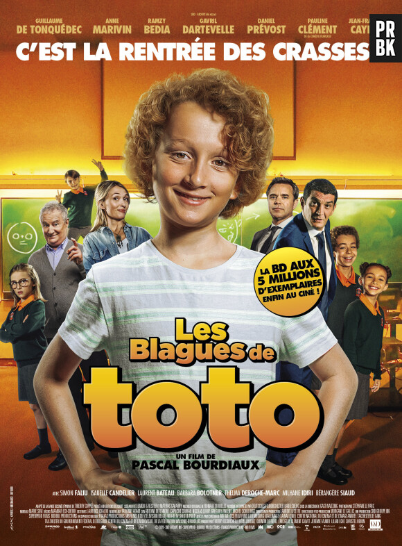 Les blagues de Toto : un film adapté de la BD débarquera au cinéma cet été