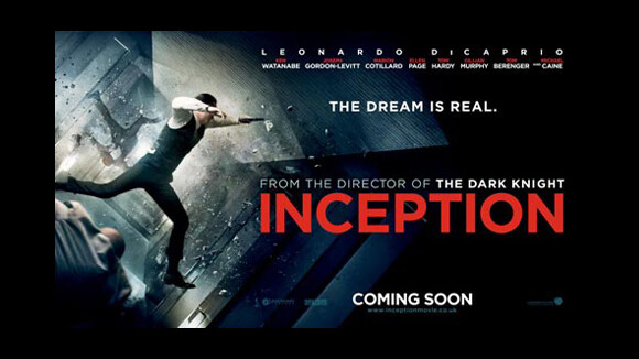 Inception ... une sublime affiche dévoilée pour la sortie DVD/Blu-Ray