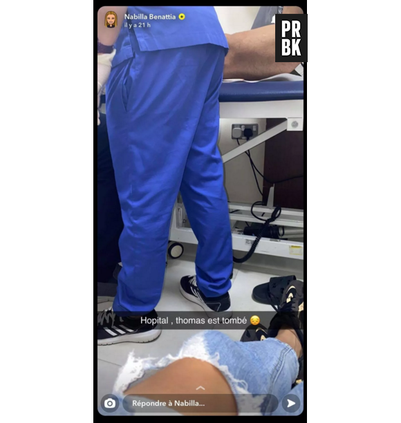 Nabilla : Thomas Vergara hospitalisé après un accident "Ils m'ont mis six points de suture"