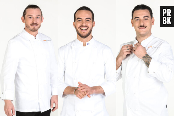 Top Chef 2021 : la brigade de Michel Sarran avec Thomas Chisholm, Bruno Aubin et Arnaud Baptiste