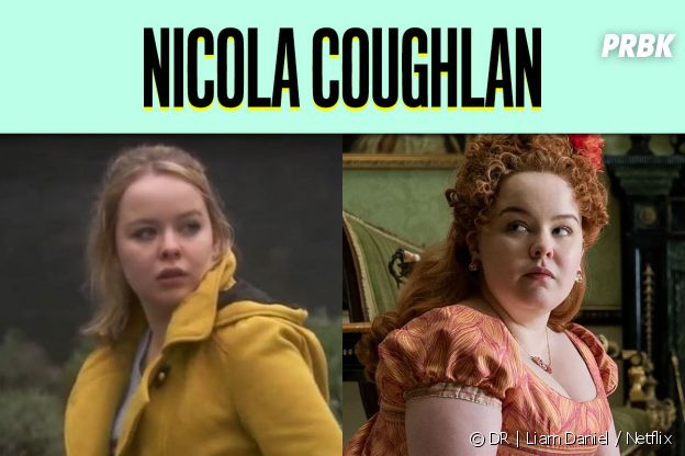 Nicola Coughlan dans son premier rôle vs dans La Chronique des Bridgerton