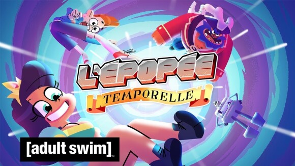 L'Epopée Temporelle : Cyprien crée une série d'animation avec Adult Swim, premières images dévoilées