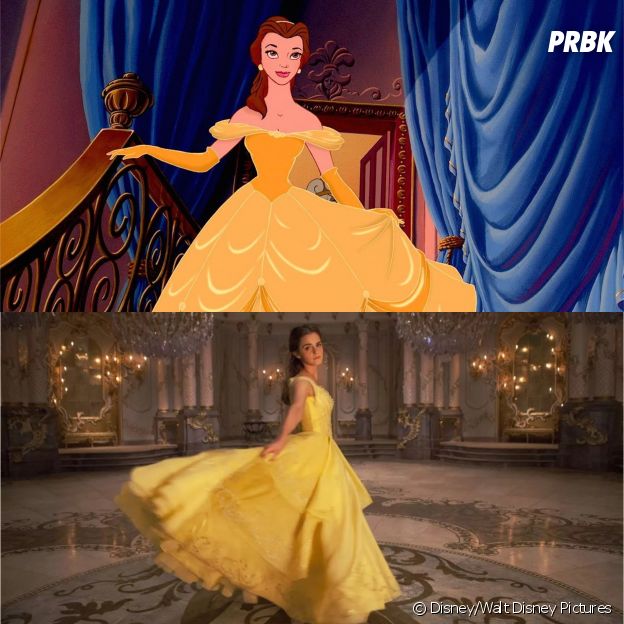 Les persos dans les Disney VS dans les live action