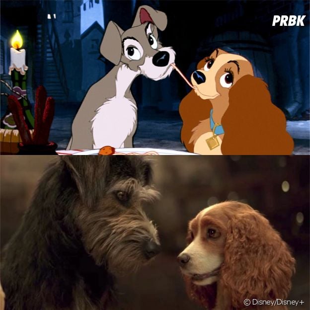 Les persos Disney dans les dessins-animés VS dans les lives-action