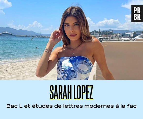 Sarah Lopez a fait des études de lettres modernes