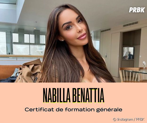 Nabilla a un certificat de formation générale