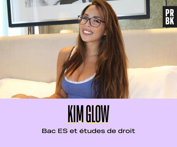 Kim Glow a fait des études de droits