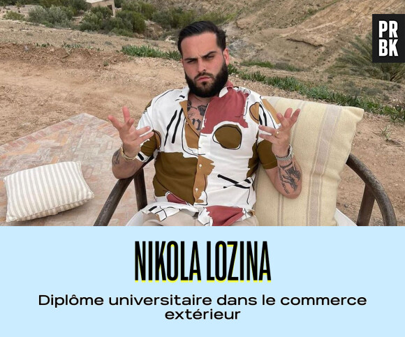 Nikola Lozina a un diplôme universitaire