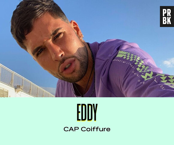 Eddy a un CAP coiffure