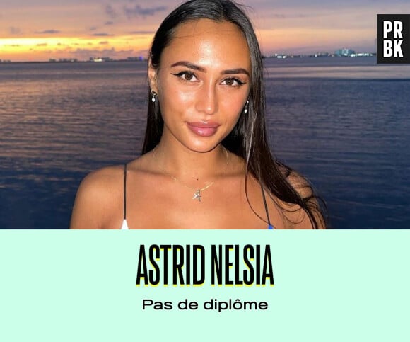 Astrid Nelsia a arrêté l'école au lycée
