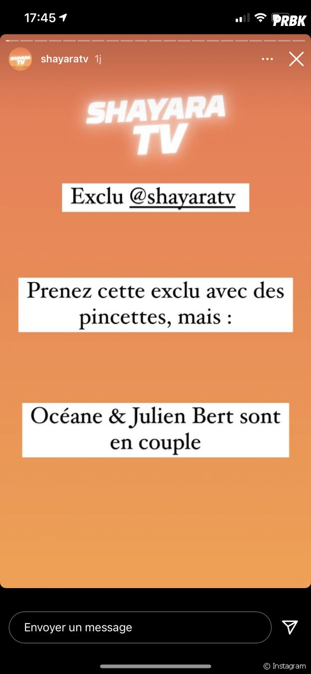 Julien Bert en couple avec Océane El Himer dans Les Marseillais VS Le reste du monde 6 ?
