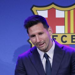 Lionel Messi en larmes : "Je voulais rester au Barça", sa conf émouvante avant son arrivée au PSG