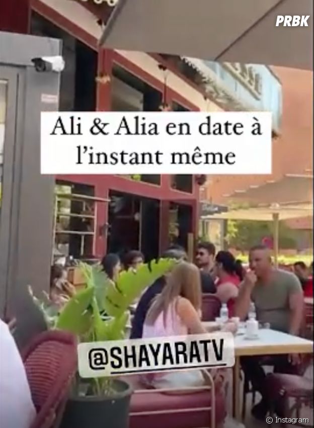 Ali Suna et Alia Chergui aperçus ensemble dans un restaurant