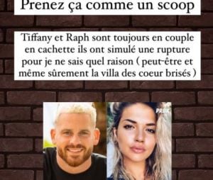 La Bataille des Couples 3 : Tiffany et Raphaël accusés d'avoir fait une fausse rupture pour faire La Villa des Coeurs Brisés, Raph dément