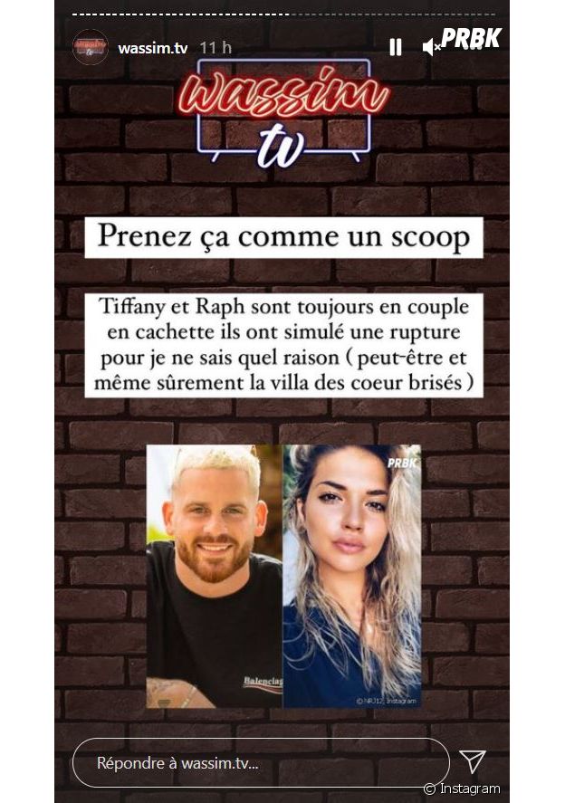 La Bataille des Couples 3 : Tiffany et Raphaël accusés d'avoir fait une fausse rupture pour faire La Villa des Coeurs Brisés, Raph dément
