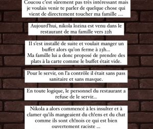 Nikola Lozina raciste ? Le candidat des Marseillais VS Le Reste du Monde 6 clashe un restaurant asiatique, un employé raconte une version très différente.