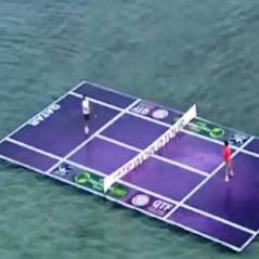 Roger Federer et Rafael Nadal ... Ils savent même jouer sur l’eau (vidéo)