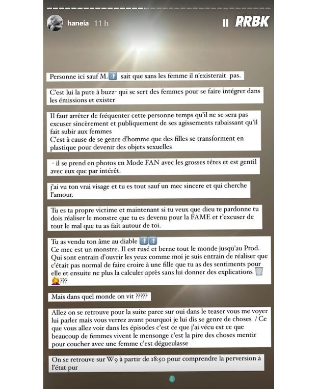 Haneia (Les princes de l'amour 9) accuse Illan d'être un monstre