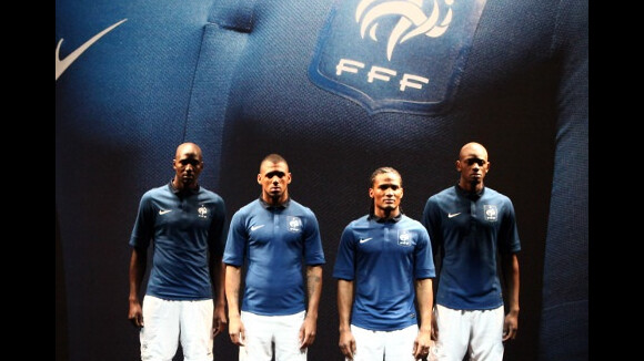 Equipe de France ... Les photos officielles du nouveau maillot des Bleus