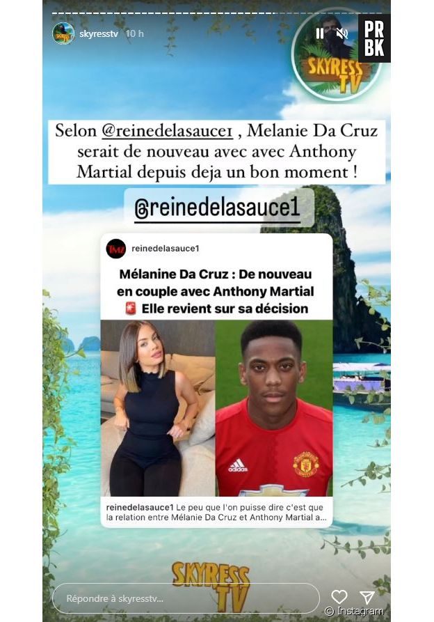 Mélanie Da Cruz et Anthony Martial de nouveau en couple ?