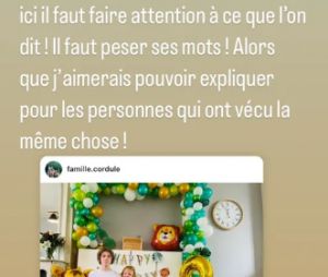 Familles nombreuses, la vie en XXL : Justine Cordule confie avoir perdu un bébé dans le passé.