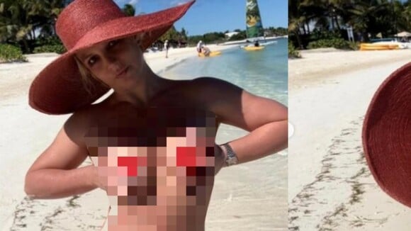 Britney Spears entièrement nue sur une plage publique, les touristes prennent un coup de chaud