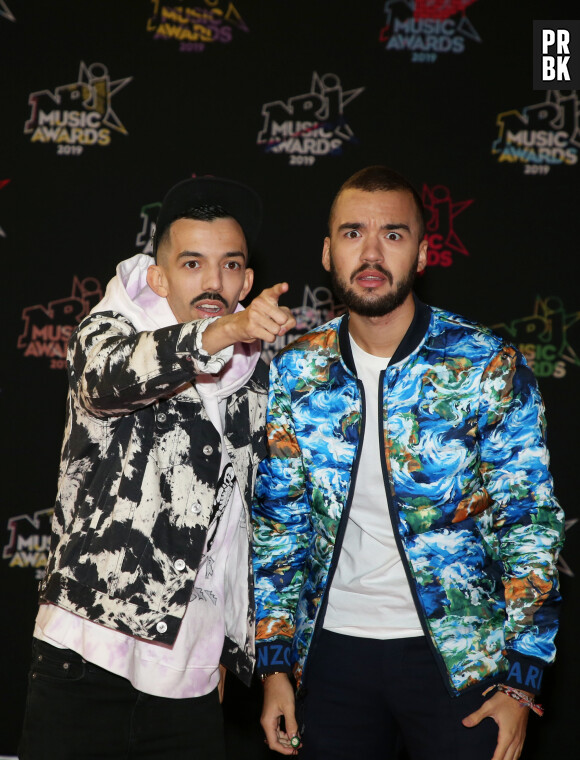 Bigflo et Oli - 21ème édition des NRJ Music Awards au Palais des festivals à Cannes le 9 novembre 2019. © Dominique Jacovides/Bestimage


