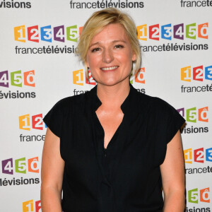 Anne-Elisabeth Lemoine lors du photocall de la présentation de la nouvelle dynamique 2017-2018 de France Télévisions. Paris, le 5 juillet 2017. © Guirec Coadic/Bestimage