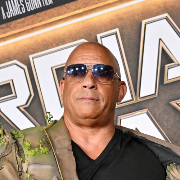 Vin Diesel à la première du film "Les Gardiens de la Galaxie 3" à Los Angeles, le 27 avril 2023.


