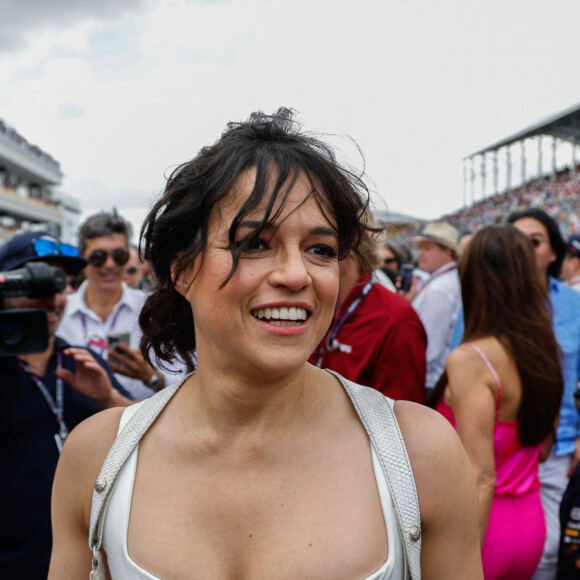 Michelle Rodriguez - Les célébrités assistent sur le circuit Miami International Autodrome au Grand Prix de Formule 1 Crypto.com de Miami, Floride, Etats-Unis, le 7 mai 2023; © Motorsport Images/Panoramic/Bestimage