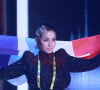 La Zarra, représentante de la France, lors de la répétition de la grande finale de la La 67ème édition du concours de l'Eurovision au M&S Bank Arena à Liverpool, Royaume Uni, le 12 mai 2023. © Sanjin Strukic/PIXSELL/Bestimage