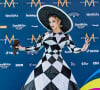 La chanteuse française La Zarra (Fatima-Zahra Hafdi) à l'ouverture de l'événement "Turquoise Carpet" du concours Eurovision de la Chanson 2023 à Liverpool, Royaume Uni, le 7 mai 2023. © Andy Von Pip/Zuma Press/Bestimage