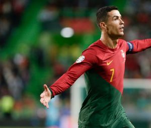 Cristiano Ronaldo lors du match des qualifications européennes entre le Portugal et le Liechtenstein à Lisbonne, Portugal le 23 mars 2023. (Credit Image: © Valter Gouveia/Sport Press Photo via ZUMA Press)