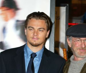 "LEONARDO DICAPRIO" "STEVEN SPIELBERG" 1ERE DU FILM "CATCH ME IF YOU CAN" A LOS ANGELES SERRE"