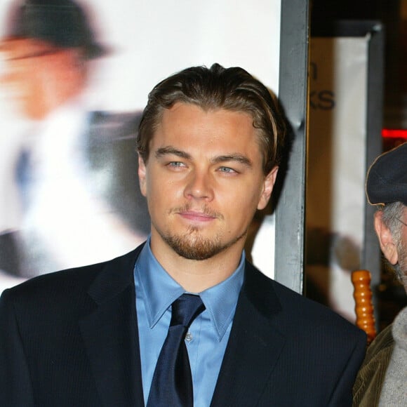 "LEONARDO DICAPRIO" "STEVEN SPIELBERG" 1ERE DU FILM "CATCH ME IF YOU CAN" A LOS ANGELES SERRE"