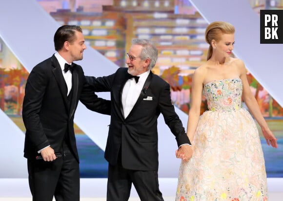 Leonardo DiCaprio, Steven Spielberg, Nicole Kidman - Ceremonie d'ouverture du 66eme festival international du film de Cannes. Le 15 mai 2013 