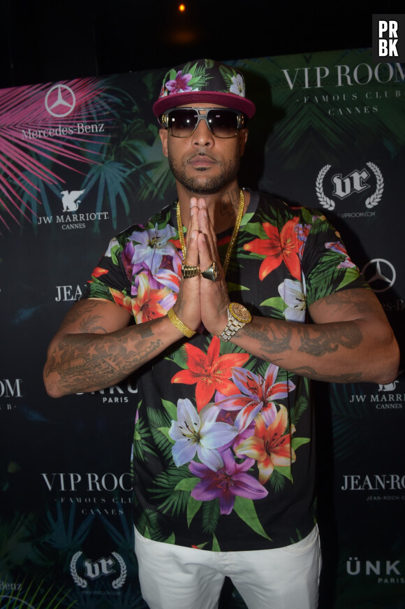Le rappeur a évoqué la possibilité de remplacer Nikos Aliagas à la présentation du programme de TF1.
Concert de Booba au Vip Room de Cannes. Le 19 mai 2014